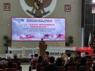 JIPS Gelar Ibadah Pra Natal di Kantor Gubernur Sulut