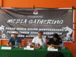 KPU Boltim Gelar Media Gathering bersama Wartawan