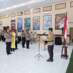Kapolres Blitar Kota Pimpin Sertijab Wakapolres dan Kapolsek Kepanjenkidul