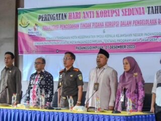 Kejaksaan Negeri Padangsidimpuan Sosialisasikan Pencegahan Korupsi