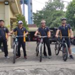 Kriing, Kriing! Kapolsek Sukorejo Polres Blitar Kota Pimpin Gowes Kamtibmas dan Jumat Berkah