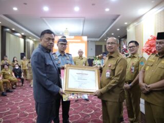 Pemkot Kotamobagu Terima Penghargaan Kota Peduli HAM Tahun 2023