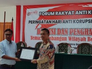 Pemkot Manado Raih Penghargaan dari Frako Sulut sebagai Wilayah Bebas Korupsi