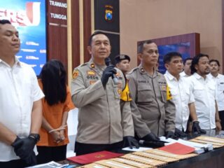 Perempuan Cantik Diduga Pelaku Korupsi BPR Artha Praja Dibekuk Polisi