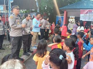 Polda Sulut Gelar Polisi Sahabat Anak di Kota Bitung