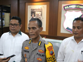 Polisi Tangkap 11 Tersangka Terkait Insiden di Kota Bitung
