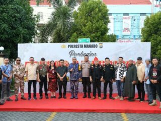 Polresta Manado Menggelar Bakti Sosial dan Pemeriksaan Kesehatan Gratis