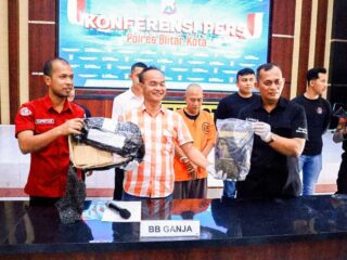 Satnarkoba Polres Blitar Kota Ungkap Kasus Narkotika Jenis Ganja