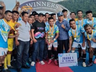 Turnamen Sepak Bola Imokima Cup Sukses Digelar, Mandiri Ollot FC Juara