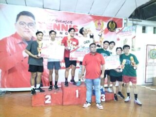 Turnamen Tenis Lapangan Piala Rio Dondokambey Sukses Digelar