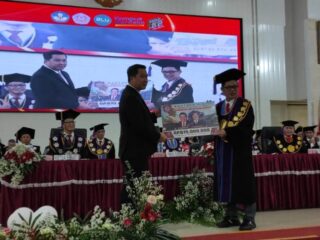 Wagub Steven Kandouw Hadiri Dies Natalis Unsrat Manado ke-62