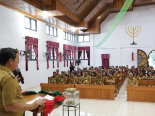 Wagub Sulut Ibadah Bersama Jemaat GMIM Syalom Tondanouw