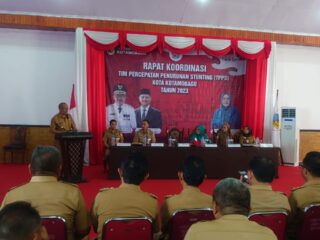 Wali Kota Asripan Nani Buka Rapat Koordinasi Tim Percepatan Penanggulangan Stunting Kotamobagu