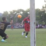 Wali Kota Asripan Nani Cetak Gol di Laga Persahabatan Melawan Tim Sepak Bola Bolmut