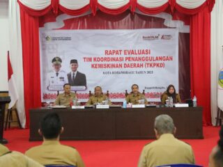 Wali Kota Asripan Nani Pimpin Rapat Evaluasi Penanggulangan Kemiskinan Daerah Kotamobagu