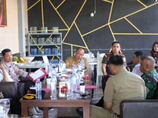 Wali Kota Asripan Nani Pimpin Rapat Forkopimda Kotamobagu