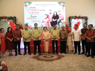 Wali Kota Asripan Nani Safari Natal ke Gubernur dan Wakil Gubernur Sulut