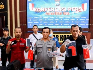 Pelaku Pencurian 13 Handphone di Blitar Diringkus Polisi