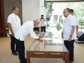 Bupati Asahan Buka Rakorpem Bulan Januari Tahun 2024