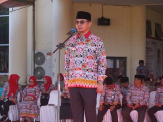 Pimpin Apel Perdana Awal Tahun 2024, Pj Bupati Bolmut Minta Kinerja ASN Ditingkatkan