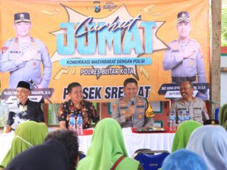 Jumat Curhat Polres Blitar Kota, Warga Curhat Soal Pembuatan SIM