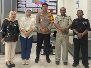 Kapolres Batu Bara AKBP Taufiq Hidayat Thayeb Terima Audiensi KBPP Polri