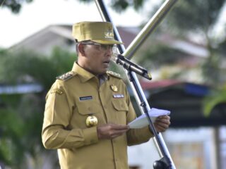 Pj Bupati Tapanuli Tengah Sampaikan Hasil Penilaian Kepatuhan Penyelenggaraan Pelayanan Publik Tahun 2023