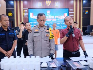 Polres Blitar Kota Ungkap Narkoba, Dua Pengedar dan Puluhan Ribu Pil Doubel L Diamankan