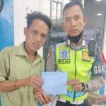 Satlantas Polres Batu Bara Lakukan Tilang di Tempat kepada Pelanggar Lalu Lintas
