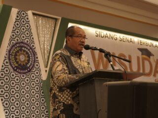 Wakil Bupati Asahan Ikuti Prosesi Sidang Senat Terbuka Wisuda Sarjana Angkatan X STIE MA