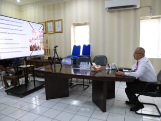 Wali Kota Asripan Nani Kembali Sampaikan Kuliah Bagi Satuan Praja Muda IPDN Kampus Sulut