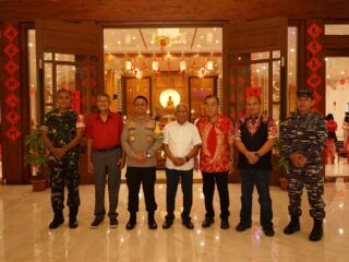 Bupati Asahan Bersama Forkopimda Kunjungi Vihara Hian Thian