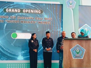 Bupati Blitar Rini Syarifah Hadiri Grand Opening Gedung Baru ICU RSUD Ngudi Waluyo Wlingi