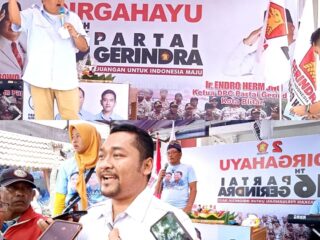 Endro Hermono-Fredy Agung, Gaungkan Satu Putaran Dalam Acara HUT ke-16 Gerindra