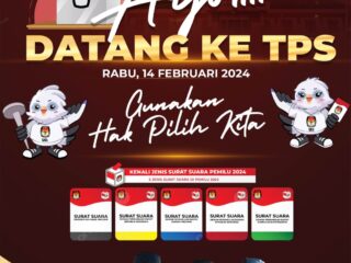 KPU Bolmut Ajak Masyarakat Datang Ke TPS Gunakan Hak Pilihnya
