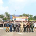 Polres Bangkalan Gelar Apel Pergeseran Pasukan Pengamanan Pemilu 2024