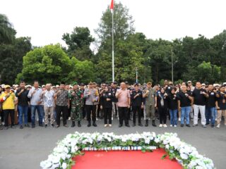 Wali Kota Asripan Nani Hadiri Apel Siaga Kesiapan Pemilu Serentak Tahun 2024