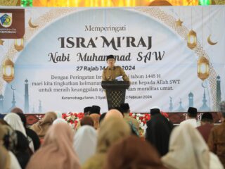 Wali Kota Asripan Nani Hadiri Peringatan Isra Mi’raj Nabi Muhammad SAW 1445 Hijriah