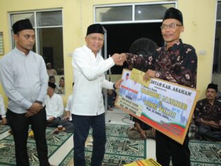 Bupati Asahan Awali Safari Ramadhan di Masjid Taqwa Kecamatan Air Joman