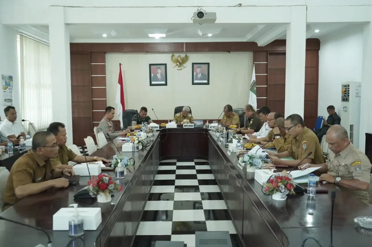 Bupati Asahan Pimpin Rapat ForkopimdaKabupaten Asahan