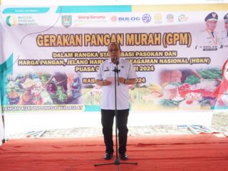 Jelang HBKN dan Bulan Ramadhan, Bupati Asahan Buka Gerakan Pangan Murah
