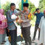 Kapolres Batu Bara Bagikan Kebahagiaan kepada Anak Yatim dan Masyarakat Kurang Mampu