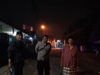Kapolsek Burneh Bersama Anggota Gelar Patroli Mencegah Perang Sarung dan Balap Liar