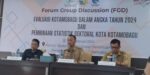 Pemkot Kotamobagu Gelar FGD Evaluasi dan Pembinaan Statistik Sektoral