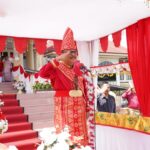 Pj Bupati Limi Mokodompit Pimpin Upacara HUT Kabupaten Bolmong ke-70