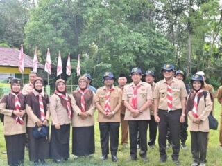 Pj Wali Kota Letnan Buka Upacara Sanggah Tangguh Pramuka Penegak dan Pandega 2024