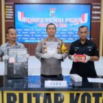 Polres Blitar Kota Ungkap Peredaran Sabu 0,5 Kg Senilai Rp 800 Juta