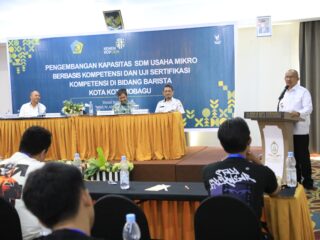 Wali Kota Asripan Nani Buka Kegiatan Pengembangan Kapasitas SDM Usaha Mikro Berbasis Kompetensi