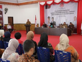 Wali Kota Asripan Nani Hadiri Pelantikan Pengurus Dewan Kerajinan Nasional Daerah Kotamobagu