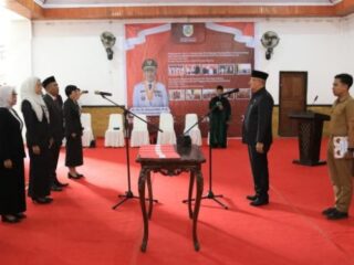 Wali Kota Asripan Nani Lantik Lima Pejabat Eselon II Pemkot Kotamobagu